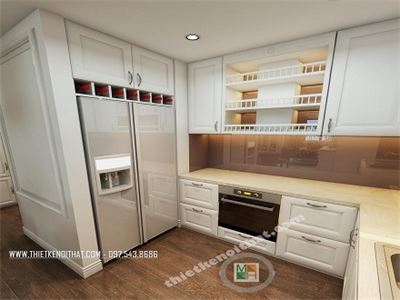 Kính màu ốp bếp đẹp -MS 13